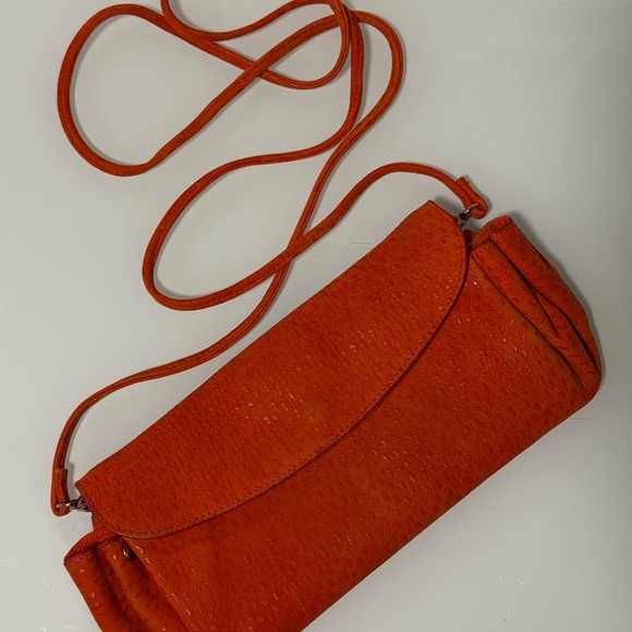 Maison Martin Margiela Vibrant Orange Coral Crossbody Bag - Picture 3 of 17